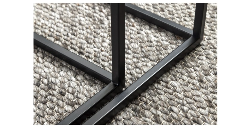 Zoom sur les pieds des table basse VULKARA