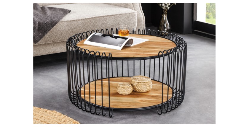 Table basse RONDEL 73cm mise en situation