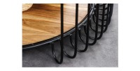 Zoom sur le sous-plateau de la table basse RONDEL 73cm