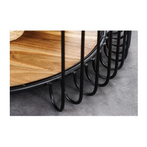 Zoom sur le sous-plateau de la table basse RONDEL 73cm