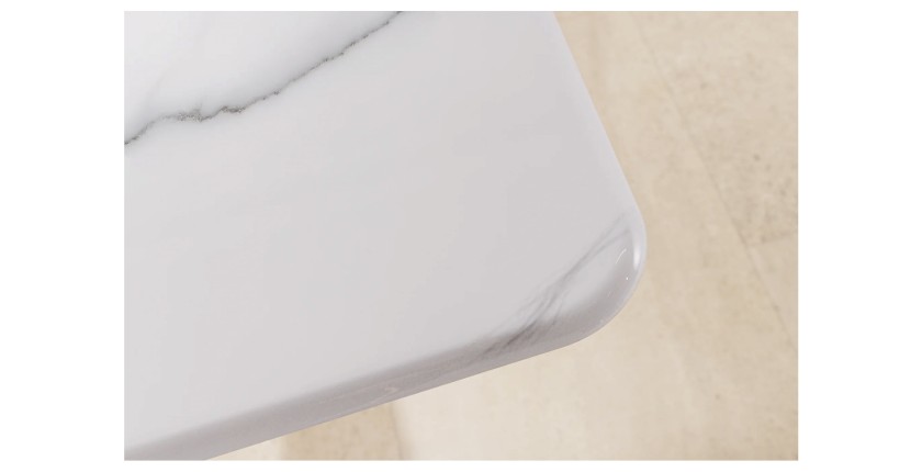 Zoom sur le coin de la table basse AXIS