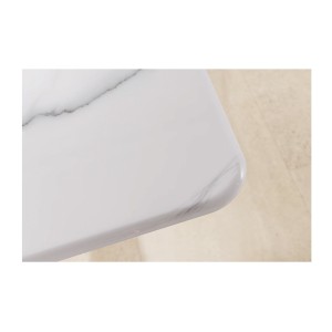 Zoom sur le coin de la table basse AXIS