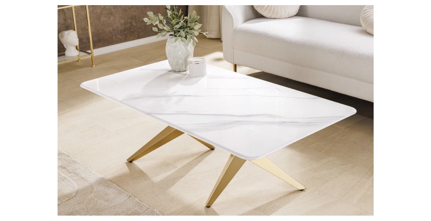 Table basse AXIS vue de haut