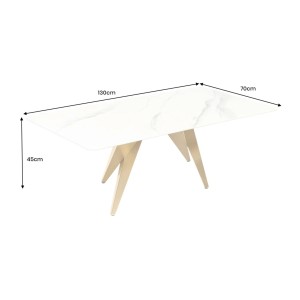 Table basse AXIS dimensions