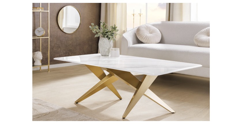 Table basse AXIS vue légèrement de haut