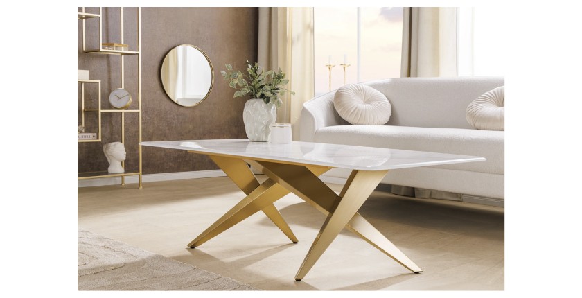 Table basse AXIS vue de côté