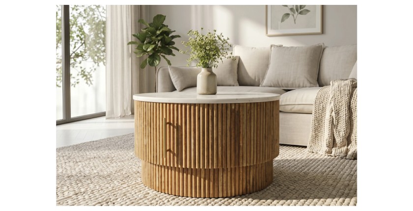 Table basse YONA vue rapprochée