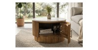 Table basse YONA avec porte ouverte