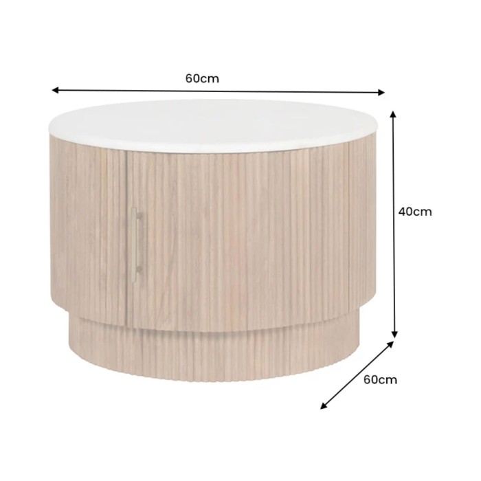 Table basse YONA dimensions