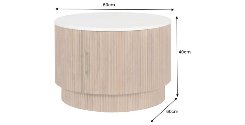 Table basse YONA dimensions