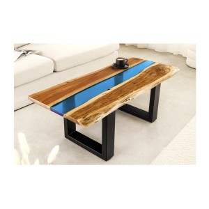 Table basse LAGUNA 110cm vue dans un décor 3D