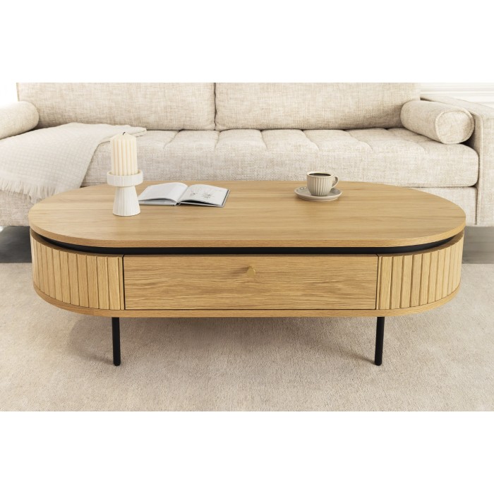 Table basse SOREN 120cm mise en situation