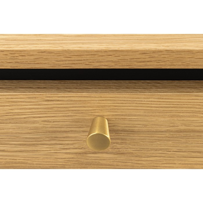 Zoom sur la poignée du tiroir de la table basse SOREN 120cm