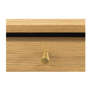 Zoom sur la poignée du tiroir de la table basse SOREN 120cm