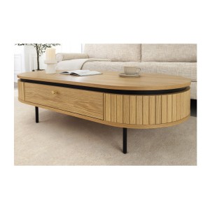Table basse SOREN 120cm vue de côté