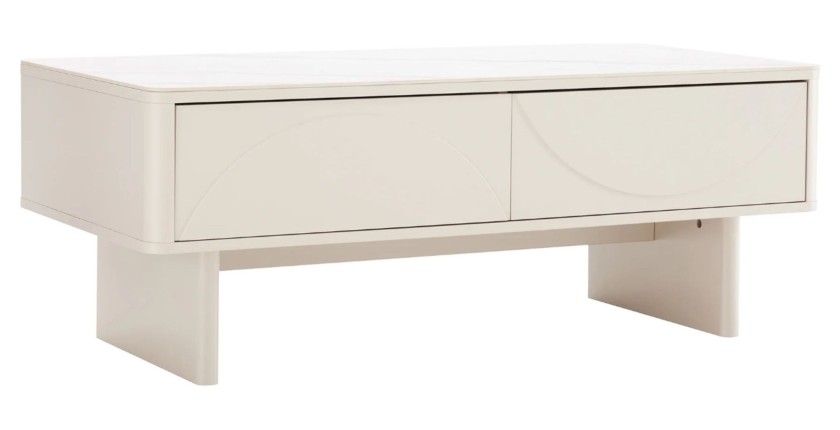 Table basse MIYA blanche