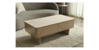 Table basse MIYA cachemire vue de haut