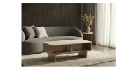 Table basse MIYA cachemire avec vue sur la niche