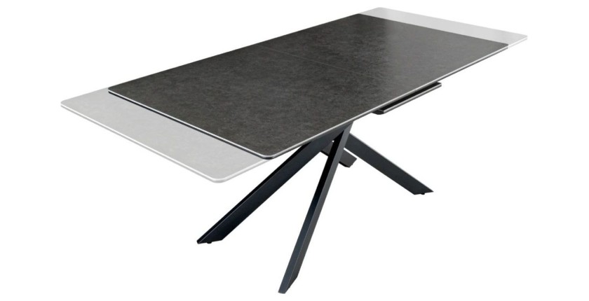 Table ARAVIS noire extensible