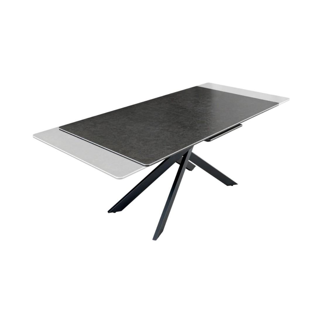 Table ARAVIS noire extensible