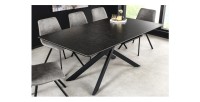 Table ARAVIS noire extensible mise en situation