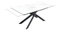 Table ARAVIS blanche extensible