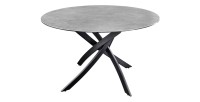 Table ARAVIS ronde 120cm grise