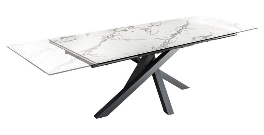 Table PETRANO extensible 180-220-260cm blanche