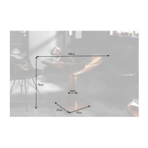 Table ALUMIA bronze dimensions
