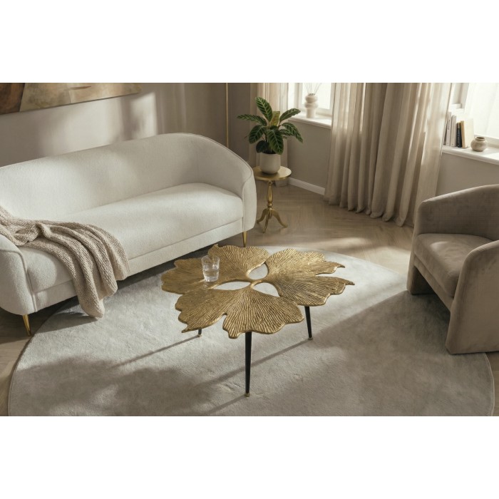 Table basse LOTUSIA 75cm vue de haut