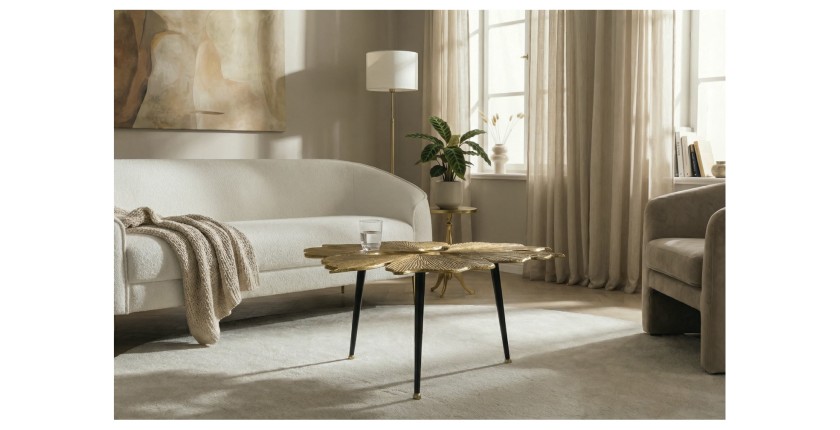 Table basse LOTUSIA 75cm vue de face