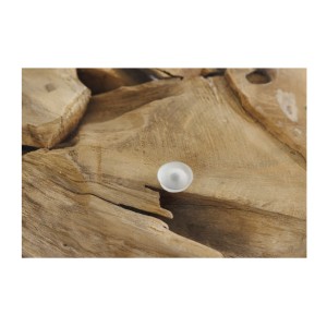 Zoom sur la matière du plateau de la table basse DRIFTA