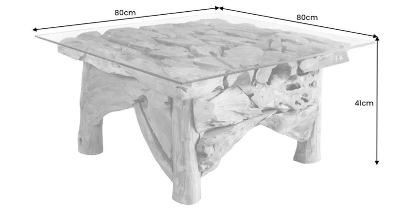 Table basse DRIFTA dimensions