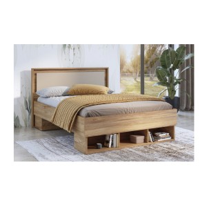 copy of Letto 140x200 VOX con 3 nicchie e 2 spazi per cassetti, senza rete
