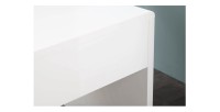 Zoom sur la tranche du bureau SVEA 120cm