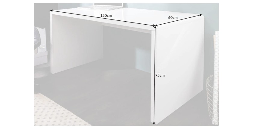 Bureau SVEA 120cm dimensions