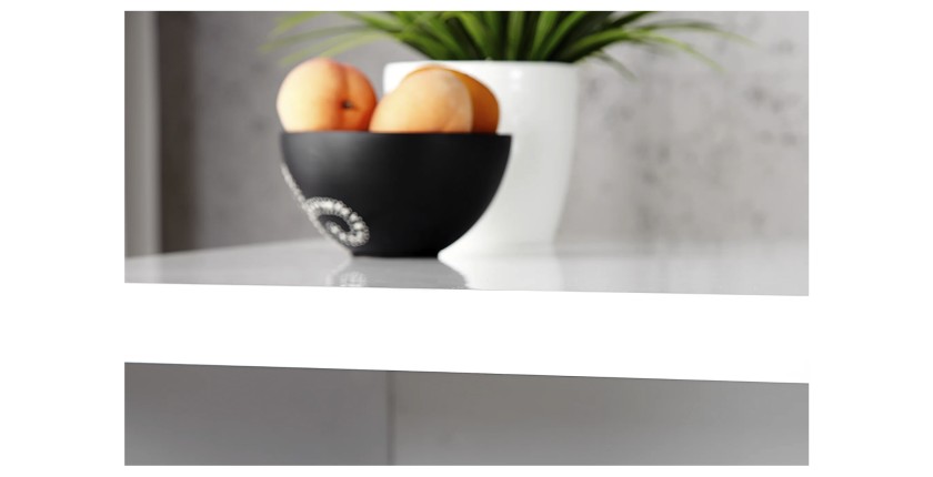 Zoom sur la tranche du bureau SVEA 140cm