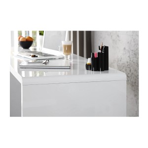 Zoom sur la tranche du bureau SVEA 140cm