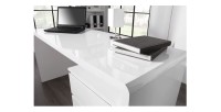 Zoom sur le plateau du bureau SVEA 160cm