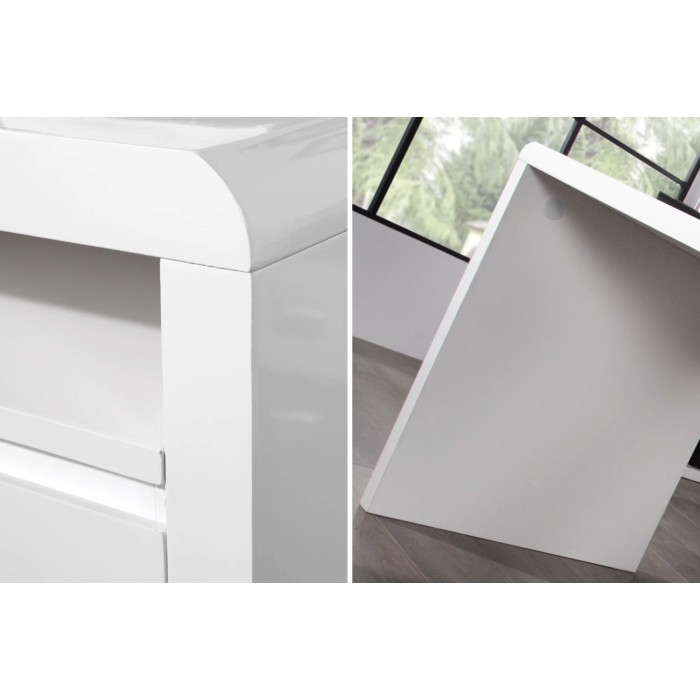 Zoom sur les détails du bureau SVEA 160cm