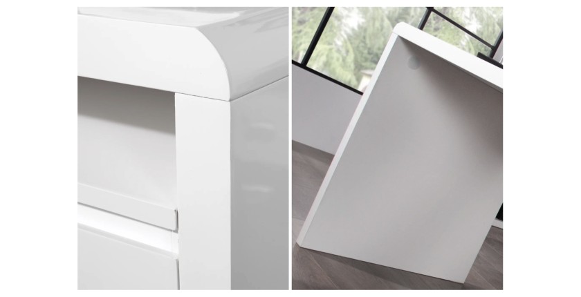 Zoom sur les détails du bureau SVEA 160cm