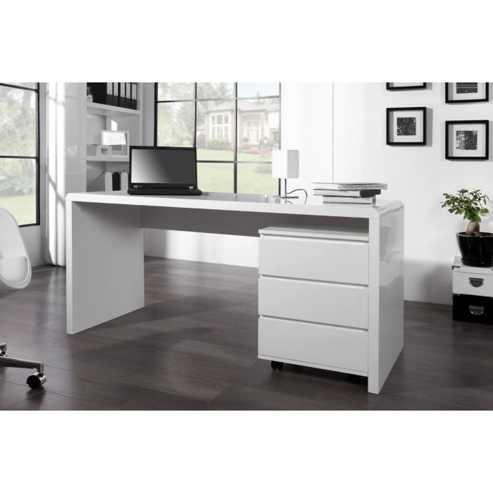 Bureau SVEA 160cm vu de côté