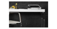 Zoom sur le bureau MONZA 120cm