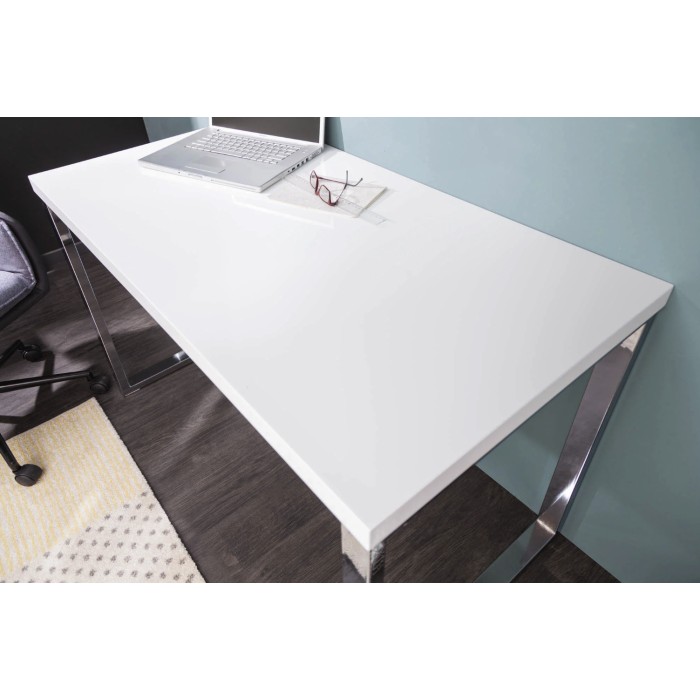 Bureau MONZA 120x60cm vu de haut