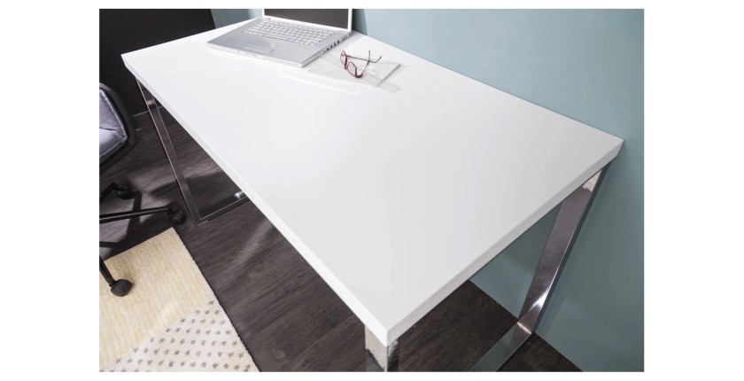 Bureau MONZA 120x60cm vu de haut