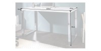 Bureau MONZA 120x60cm dimensions