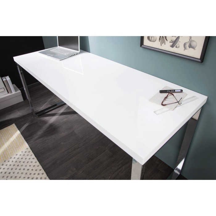 Bureau MONZA 140x60cm vu de haut