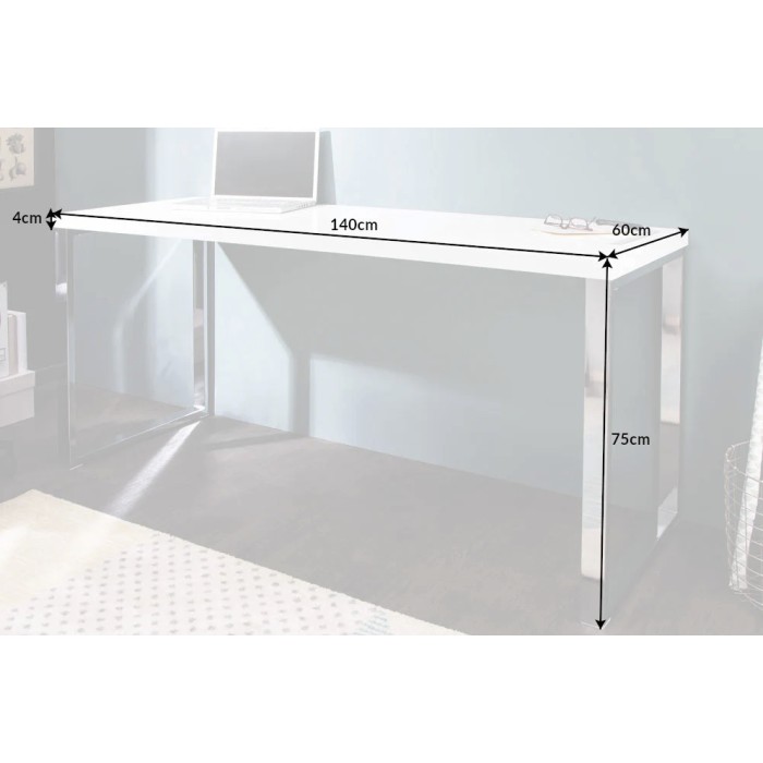 Bureau MONZA 140x60cm dimensions