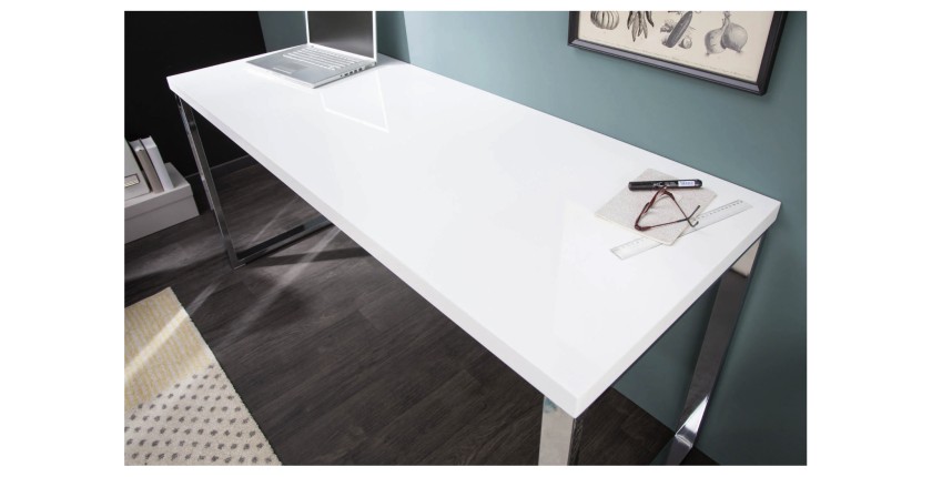 Bureau MONZA 160x60cm vu de haut