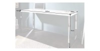 Bureau MONZA 160x60cm dimensions